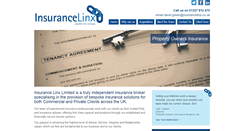 Desktop Screenshot of insurancelinx.co.uk