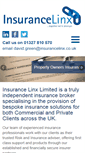 Mobile Screenshot of insurancelinx.co.uk